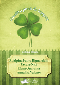 Copertina QUATTRO POETI DA LEGGERE - Decimo volume