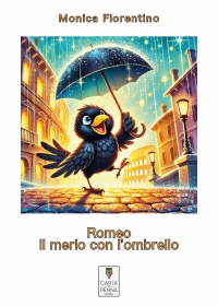 Copertina Romeo il merlo con l'ombrello